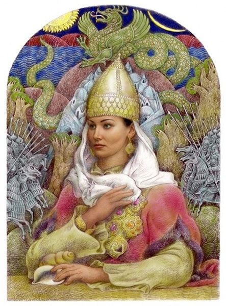 Принцесса Сююмбеке портрет
